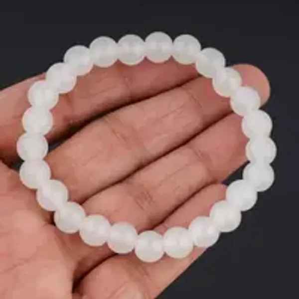 Natural_Moon_Stone_Gem_Stone_Bracelet_For_Unisex