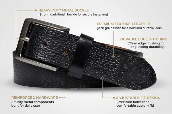 Black_Textured_Leather_Casual_Belt_For_Men