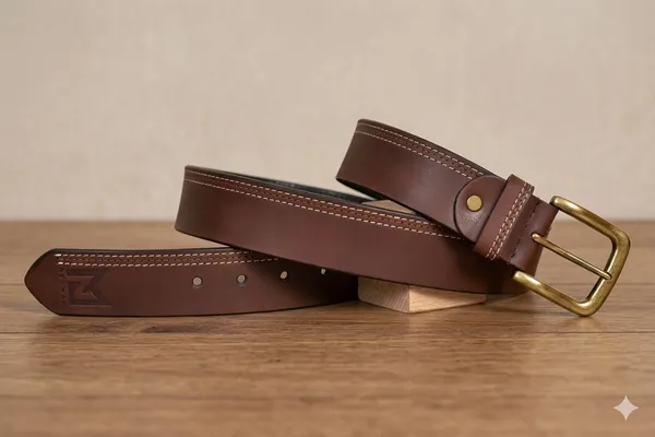 Brown_Leather_Adjustable_Belt_For_Men