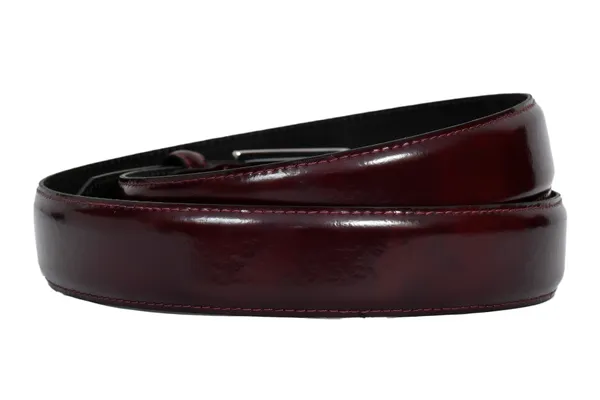 Burgundy_Leather_Adjustable_Belt_For_Men