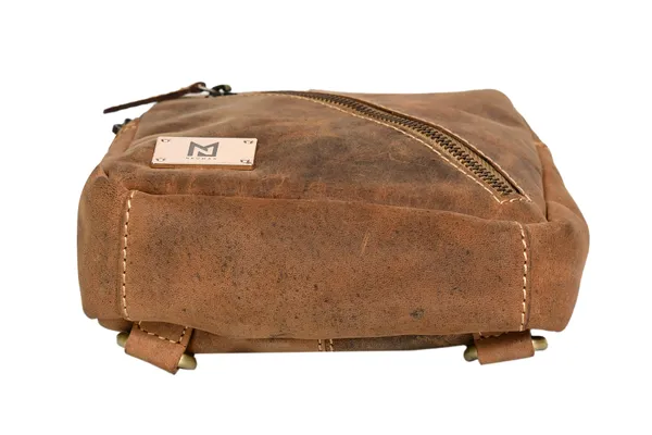 Brown_Leather-Style_Sling_Chest_Bag_For_Men