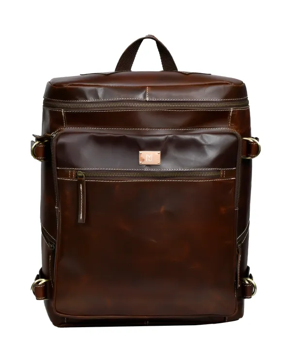 Brown_Leather_Retro_Backpack_For_Men