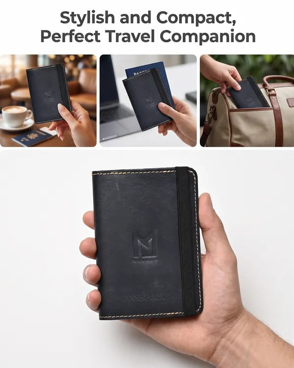 Black_Leather_Passport_Cover_With_Elastic_Band