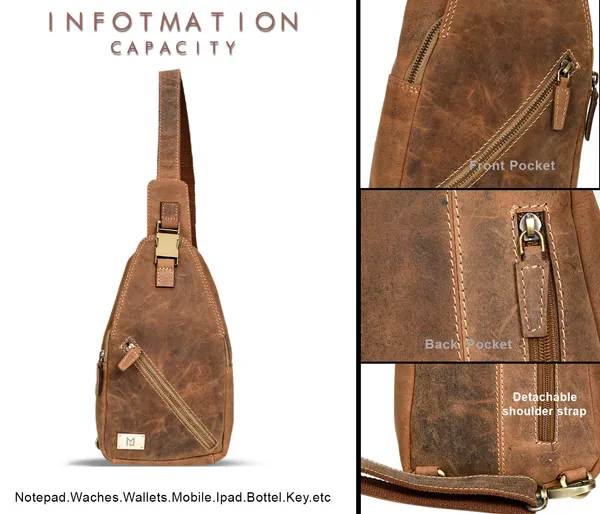 Brown_Leather-Style_Sling_Chest_Bag_For_Men