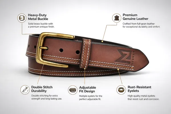 Brown_Leather_Adjustable_Belt_For_Men