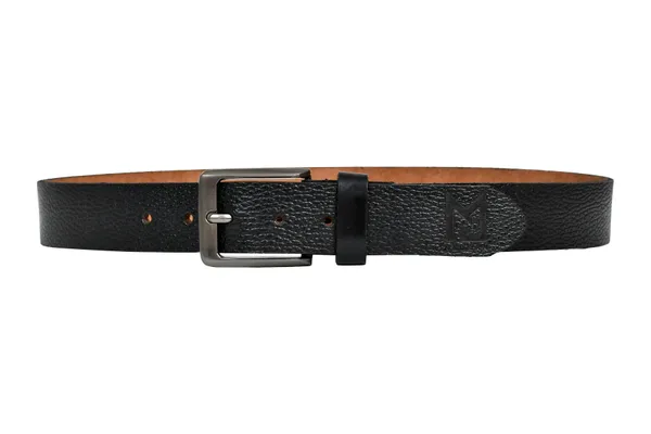 Black_Textured_Leather_Casual_Belt_For_Men