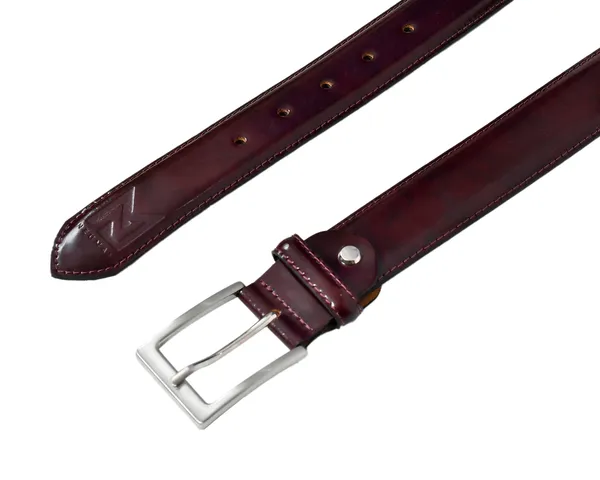 Burgundy_Leather_Adjustable_Belt_For_Men