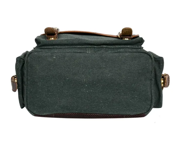 Green_Canvas_Leather_Backpack_For_Men