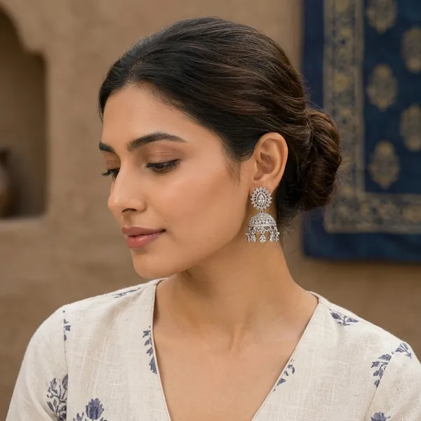 Silver_Oxidized_Jhumka_Earrings_For_Women
