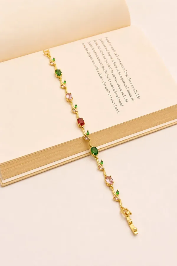 Multicolor_Stainless_Steel_Bracelet_For_Women