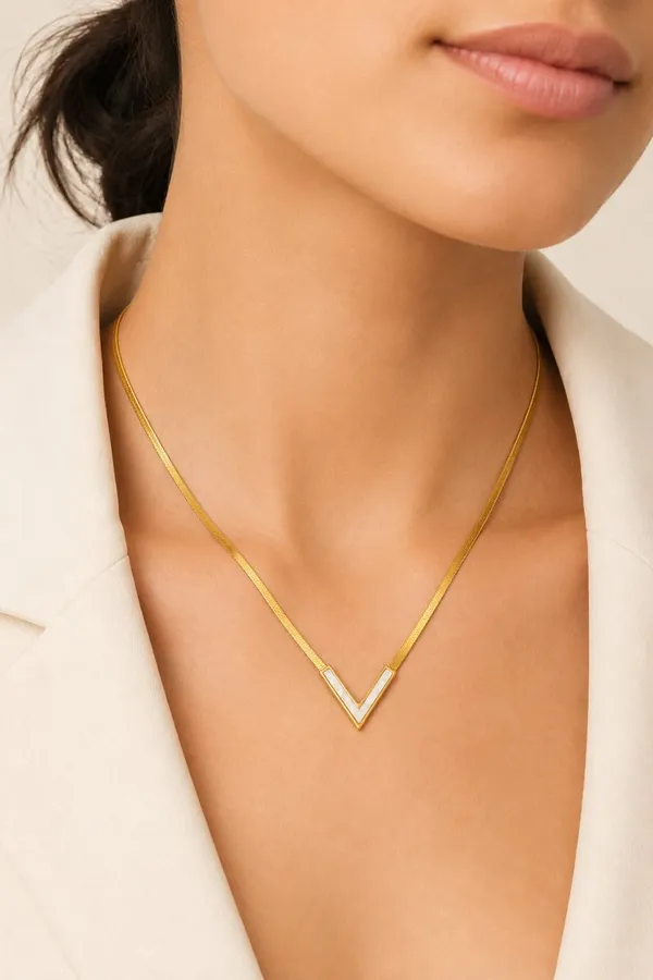 Gold_Stainless_Steel_Necklace_For_Women_