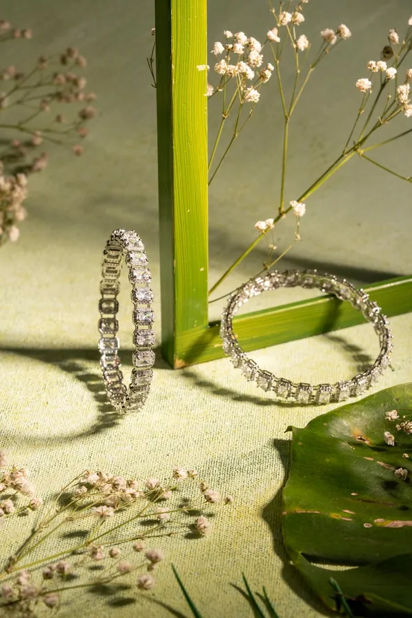 Crystal_White_Silver-Plated_American_Diamond_Bangle_For_Women