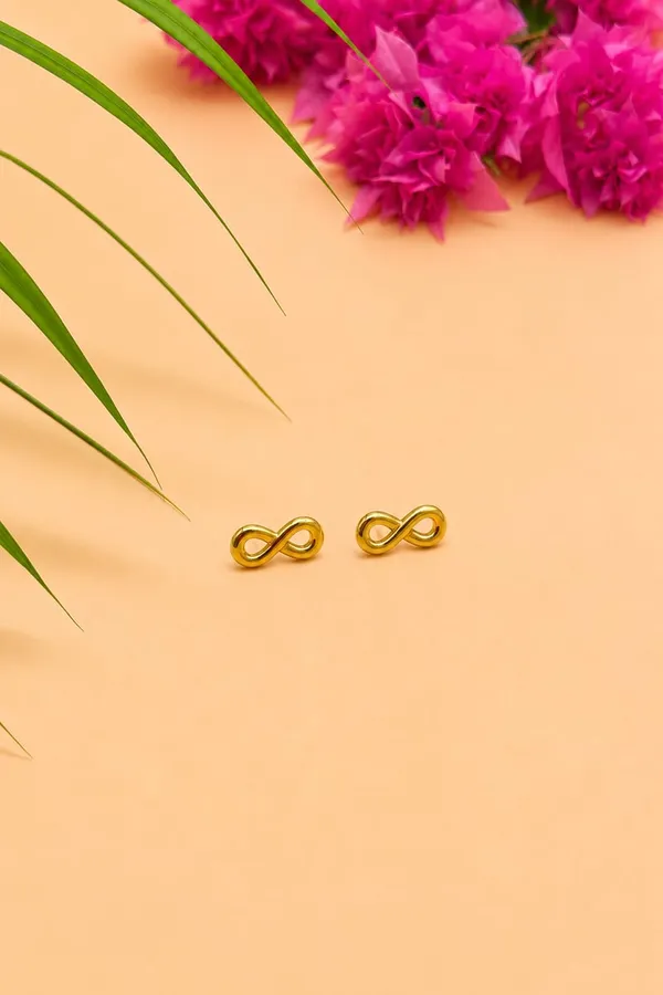 Gold_Infinity_Necklace_Sets_For_Women