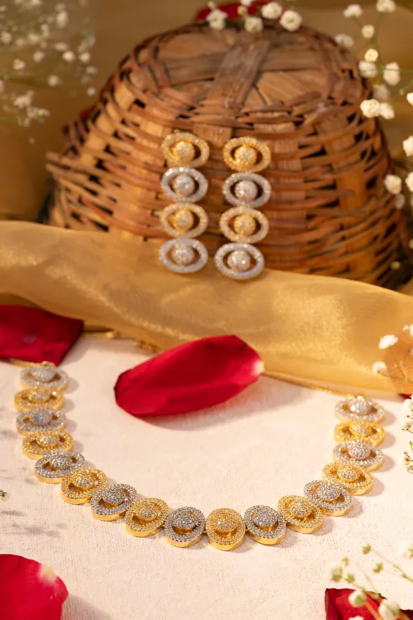 Gold_And_Silver_American_Diamond_Necklace_Sets_For_Women