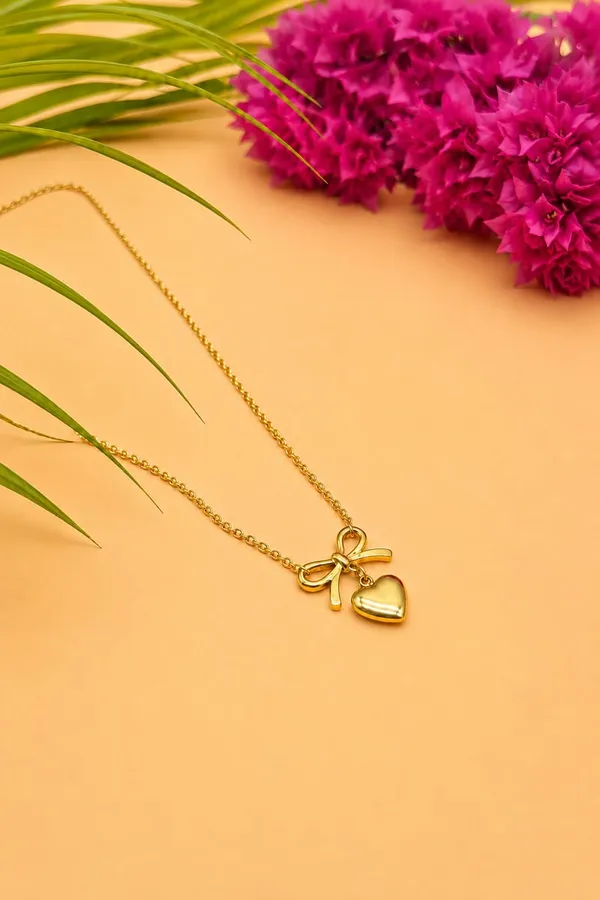 Gold_Stainless_Steel_Necklace_For_Women_