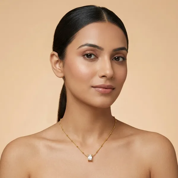 Gold_Stainless_Steel_Necklace_For_Women_