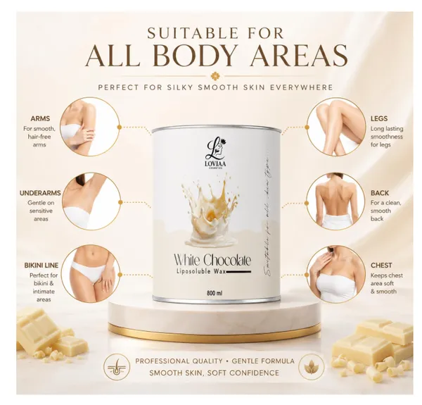 White_Chocolate_Liposoluble_Hair_Removal_Wax