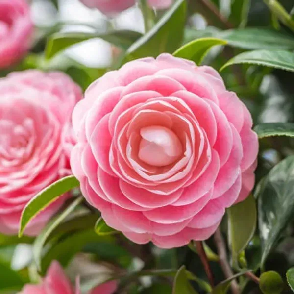 Camellia_Flower_Plant_Pink_For_Home_Garden
