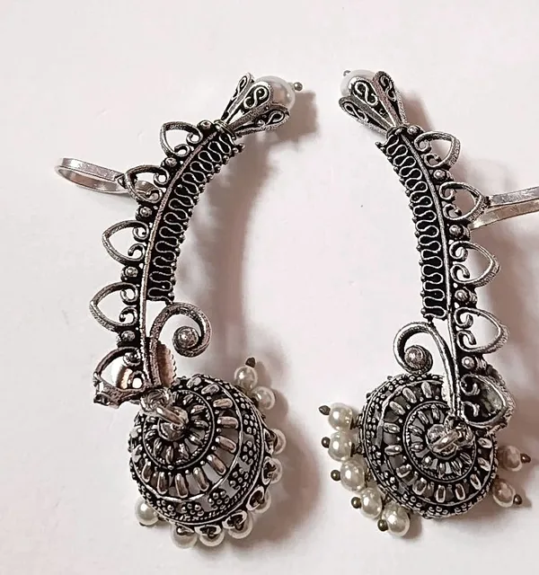 Black_Brass_Jhumka_Drop_Earrings_For_Women