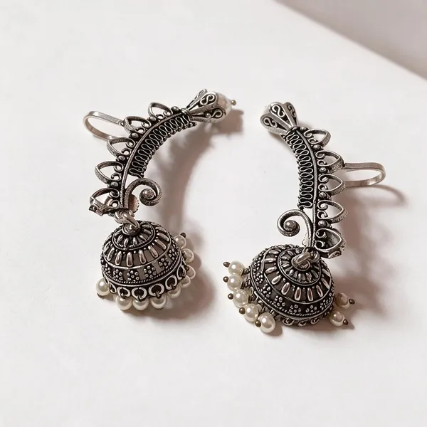 Black_Brass_Jhumka_Drop_Earrings_For_Women