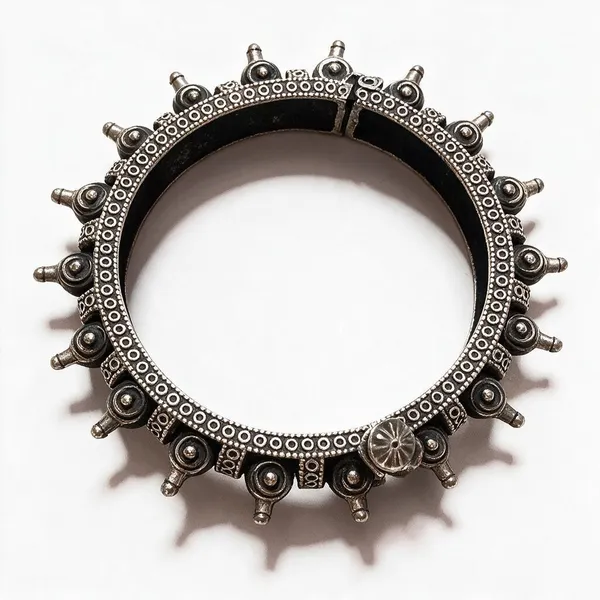 Silver_Brass_Khilen_Traditional_Bangle_For_Women