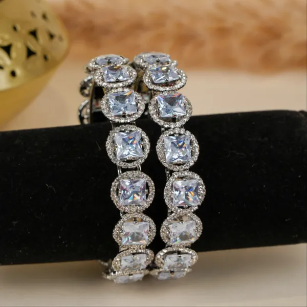 Silver_And_White_Brass_Alloy_Square_Stone_American_Diamond_Bangles_For_Women_Set_Of_2