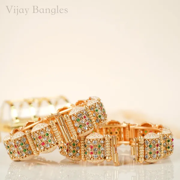 Gold_Copper_Kundan_Multicolor_Stone_Kada_Bangles_For_Women_Set_Of_2