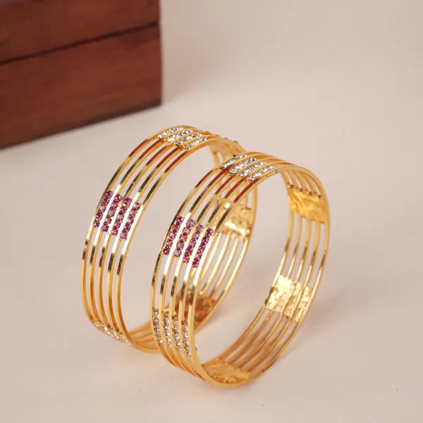 Mirae_Stones_Gold_Plated_Bangle_Pair