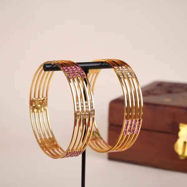 Mirae_Stones_Gold_Plated_Bangle_Pair