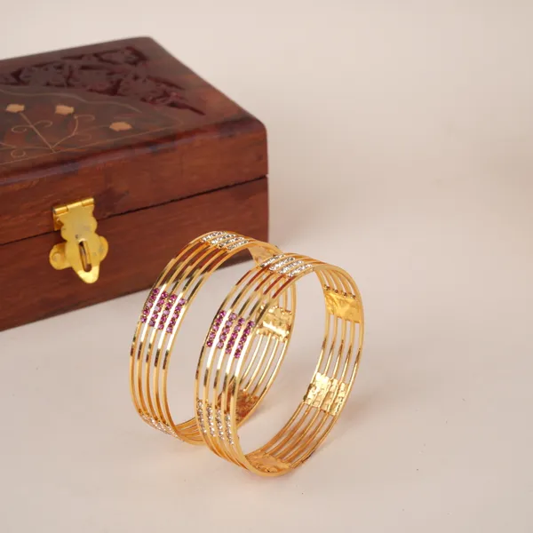 Mirae_Stones_Gold_Plated_Bangle_Pair