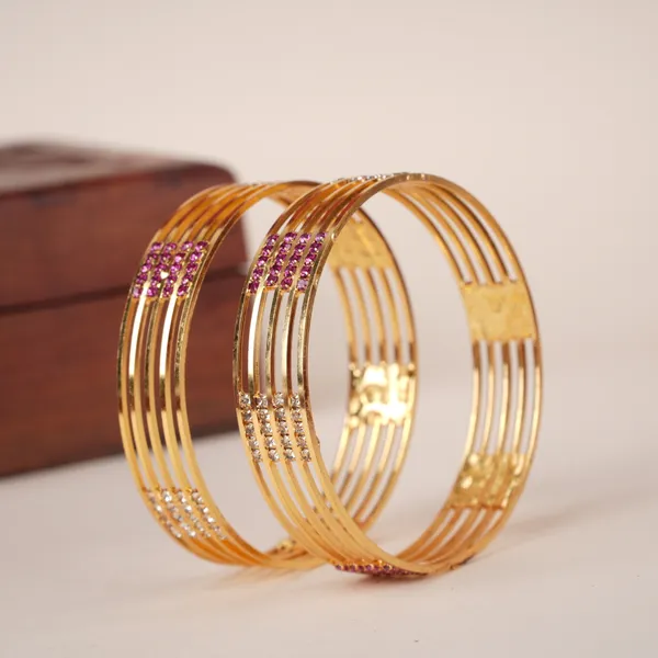 Mirae_Stones_Gold_Plated_Bangle_Pair