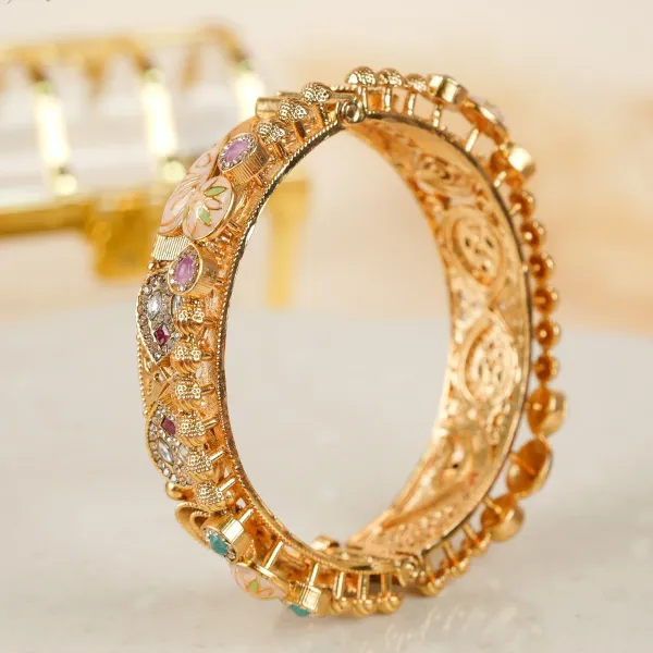 Gold_Copper_Kundan_Meenakari_Traditional_Bangles_For_Women_Set_Of_2