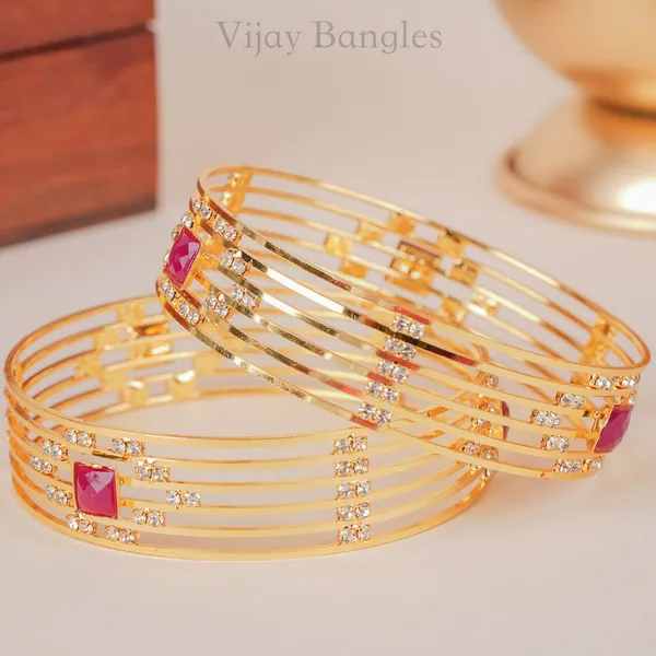 Gold_Brass_Alloy_Marquise_Ad_Purple_Crystal_Layered_Bangles_For_Women_Set_Of_2