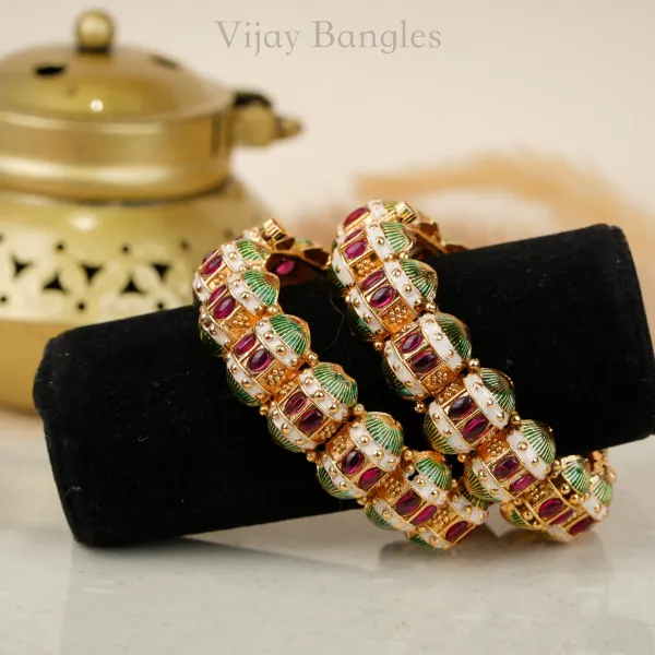MEENA_GAJRA_COPPER_POLKI_BANGLE