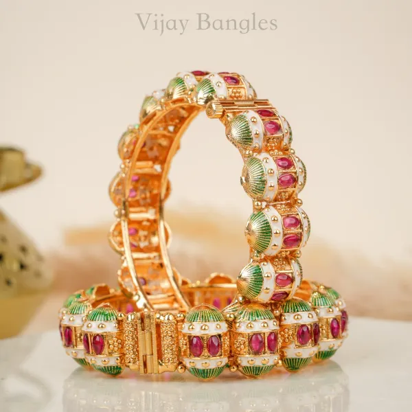 MEENA_GAJRA_COPPER_POLKI_BANGLE