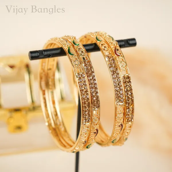 Gold_Brass_Alloy_Meenakari_Stone_Daily_Wear_Bangles_For_Women_Set_Of_4