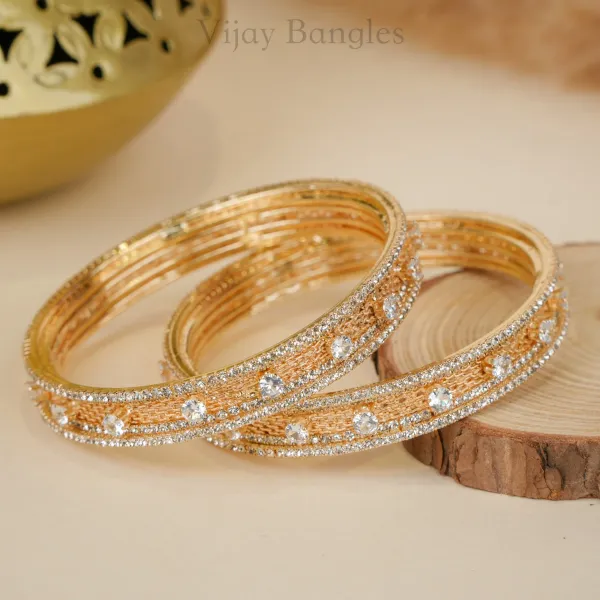 Gold_And_White_Brass_Alloy_Layered_American_Diamond_Stack_Bangles_For_Women_Set_Of_2