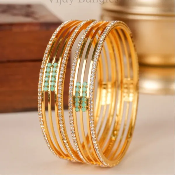 Kiyana_Gold_Plated_Bangles