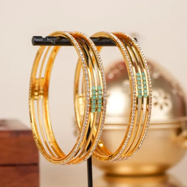 Kiyana_Gold_Plated_Bangles