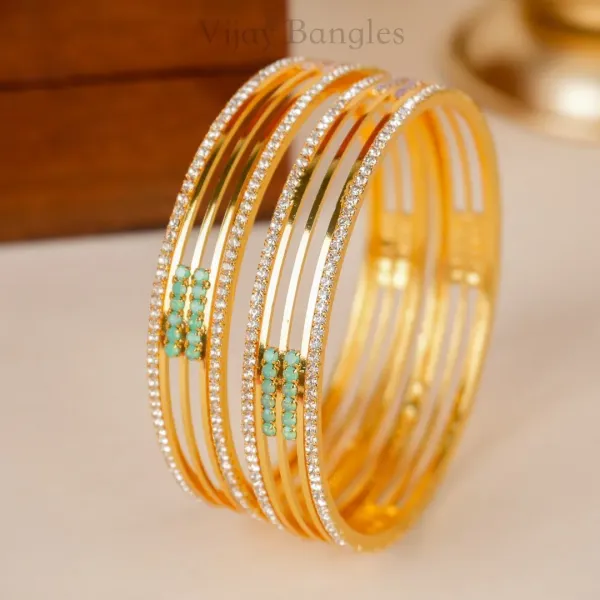 Kiyana_Gold_Plated_Bangles