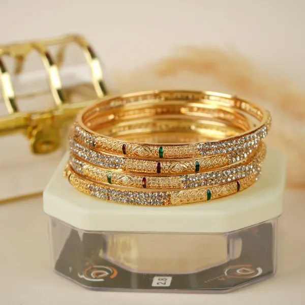 Gold_Brass_Alloy_Meenakari_Stone_Dailywear_Bangles_For_Women_Set_Of_4
