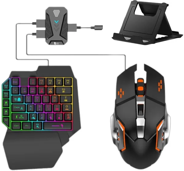 AOKO_One_Handed_Gaming_Keyboard_and_Mouse_Mobile_Game_Combo_Pack_Bluetooth_Standard_Gaming_Keyboard_Compatible_with_Desktop,_Laptop,_Mac_(Black)