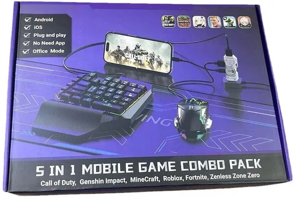 AOKO_5_in_1_Mobile_Game_Combo_Pack_with_RGB_Mini_Gaming_Keyboard_&_Mouse_Bluetooth_Standard_Gaming_Keyboard_Compatible_with_Desktop,_Laptop,_Mac_(Black)