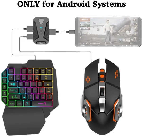 CELMEX_4_in_1_Mobile_Game_Combo_Pack_Bluetooth_Handheld_Gaming_Keyboard_Compatible_with_Desktop,_Laptop_(Multicolor)