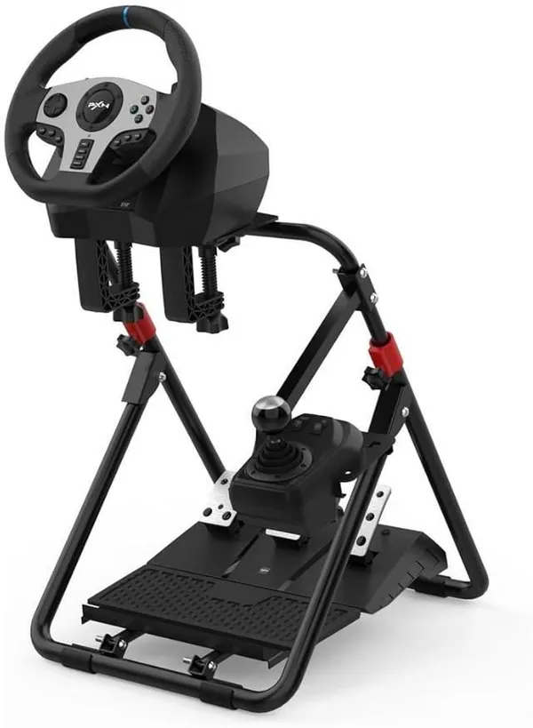 Playtastic_PXN-A9_Steering_Wheel_Stand,_Foldable_Racing_Wheel_Mount,_Adjustable__Motion_Controller_(Black,_For_PS2,_PC,_PS3,_PS4,_Xbox)