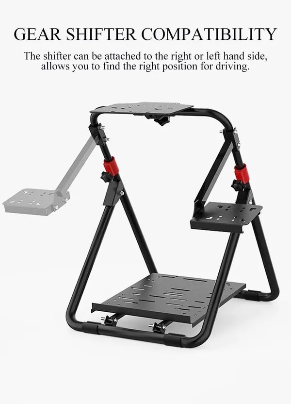 Playtastic_PXN-A9_Steering_Wheel_Stand,_Foldable_Racing_Wheel_Mount,_Adjustable__Motion_Controller_(Black,_For_PS2,_PC,_PS3,_PS4,_Xbox)