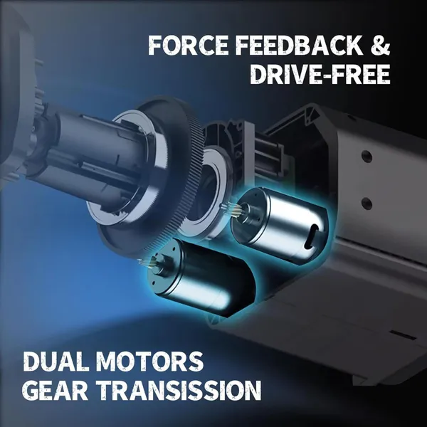 Playtastic_V99_Force_Feedback_Racing_Wheel_With_Clutch_Pedal_&_Gear_Shifter_6+1__Motion_Controller_(Black,_For_PS2,_PC,_PS3,_PS4,_Xbox)