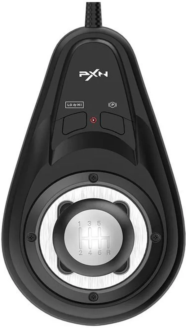 Playtastic_PXN_A7_Gear_Shifter_for_Gaming_Steering_Wheel_-_H_Shifter_with_6-Speed,_3_Cables__Motion_Controller_(Black,_For_PS2,_PC,_PS3,_PS4,_Xbox)