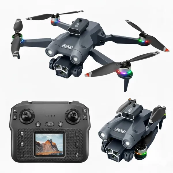 DRONE_"M3_Ultra_with_4K_Dual_Camera_–_Foldable_WiFi_FPV_Quadcopter_Drone_()