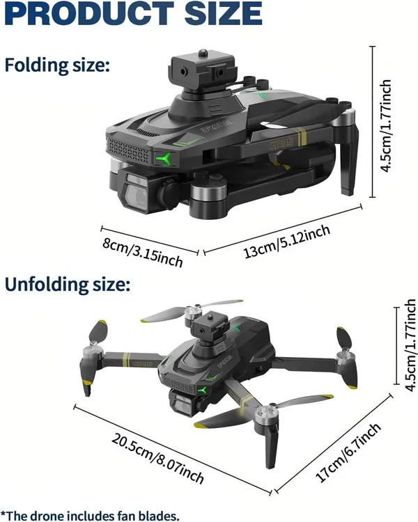 Playtastic_GD95_Drone_With_Directions_360_Degree_Obstacle_Avoidance_&_Screen_Camera_Drone_()